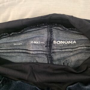 Sonoma Men's Straight Fit Jeans - Black